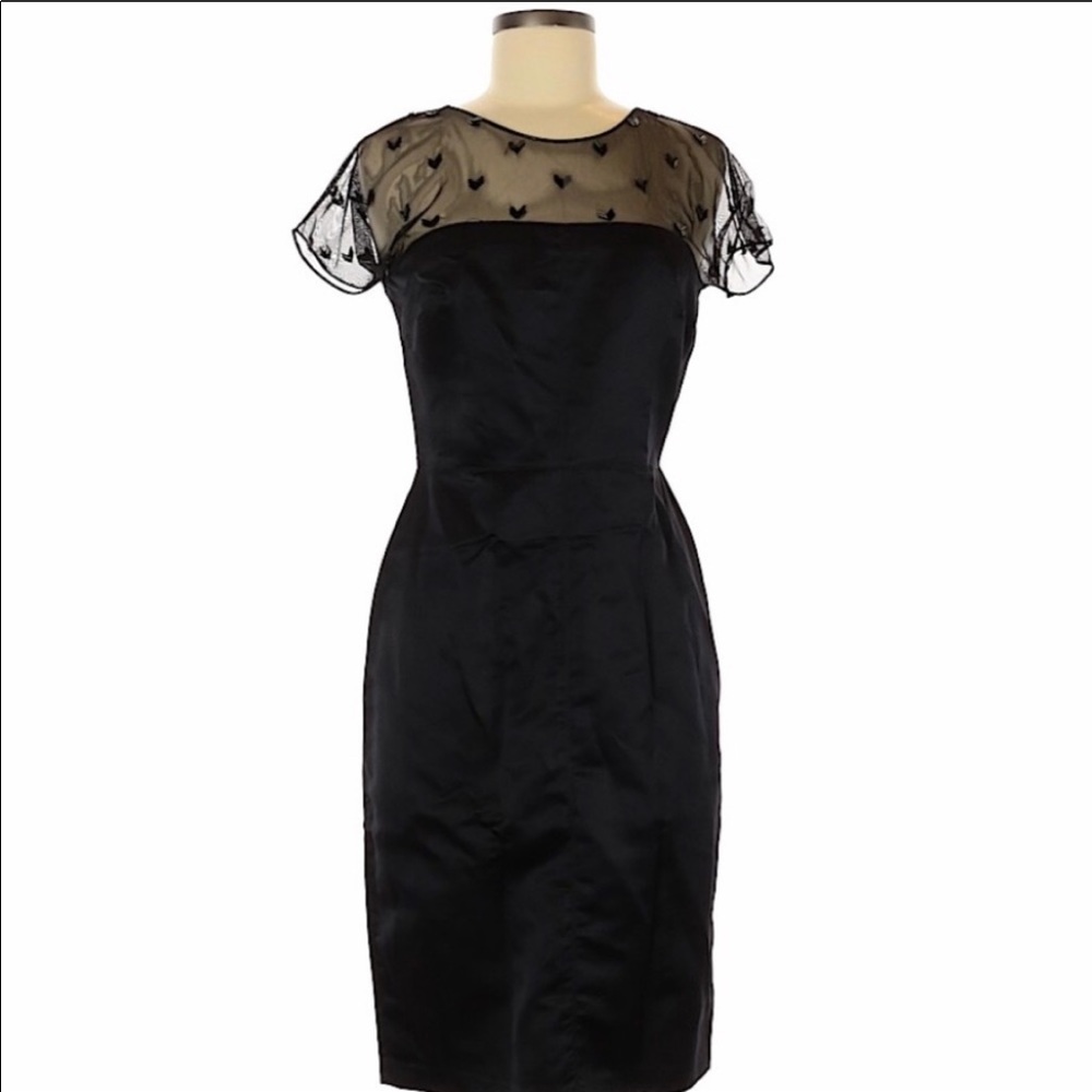 Vera Wang Lavender Label Black cocktail dress